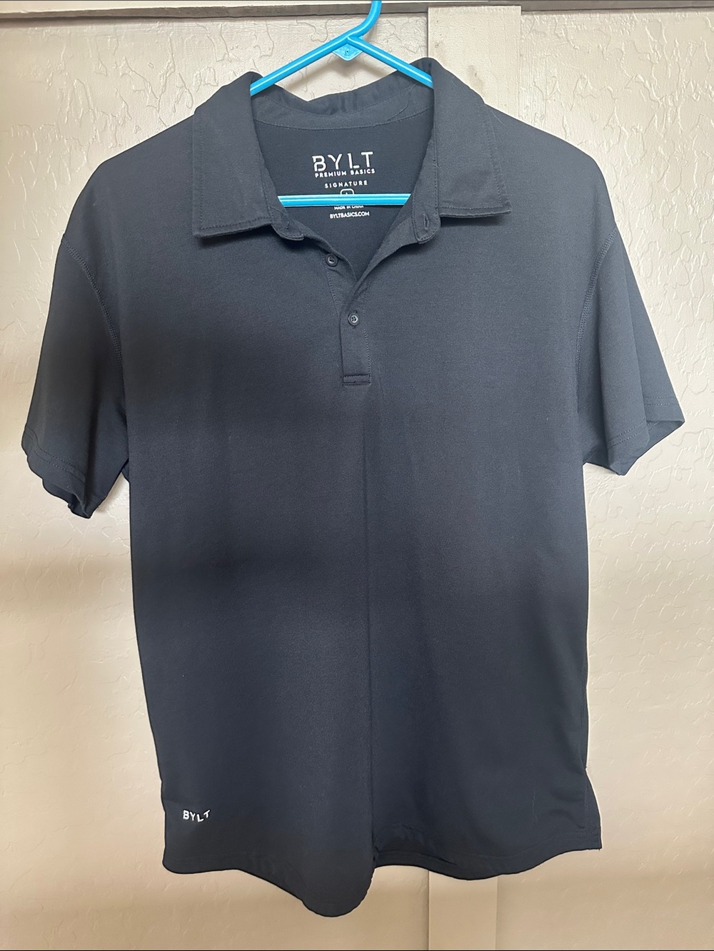 BYLT Black Signature Polo Shirt Premium Basic